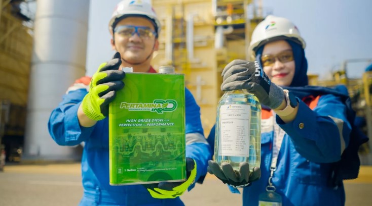 Pertamina gencarkan energi transisi melalui&nbsp;Green Refinery Cilacap. (DOK.PT Kilang Pertamina Internasional)