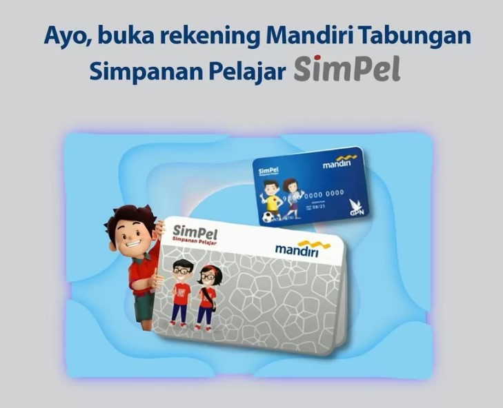 Simak cara buka Mandiri Tabungan Simpanan Pelajar (SimPel). (Tangkapan layar Instagram @bankmandiri)