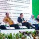 Direktur Operasi SIG Reni Wulandari (kedua kanan) saat memberikan paparan pada sesi talk show dalam acara Green Economy Expo 2024 yang digelar Kementerian PPN/Bappenas di Jakarta Convention Center. (DOK.SIG atau PT Semen Indonesia (Persero) Tbk)