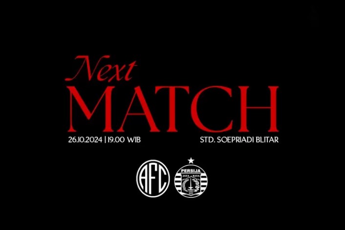 Arema FC akan menghadapi Persija Jakarta di pertandingan pekan ke-9 BRI Liga 1 hari Sabtu, 26 Oktober 2024 malam WIB. (Foto: X @AremafcOfficial)