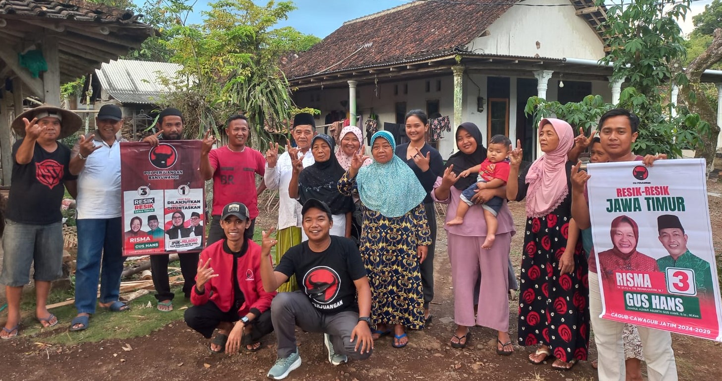 Aksi Nyata GARASI: Sosialisasi Luas demi Kemenangan Risma-Gus Hans dan Ipuk-Mujiono
